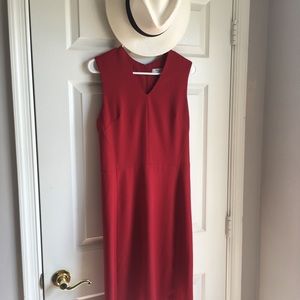 Annie Dress in Crimson